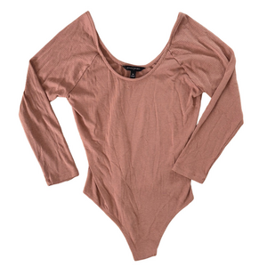 Banana Republic Ribbed Bodysuit Size Medium Off Shoulder